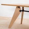Mesa de comedor de madera de estilo minimalista moderno para muebles de comedor