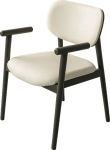 Muebles ligeros de lujo, sillón con respaldo antiguo para comedor, restaurante, cafetería, silla de comedor de madera y cuero