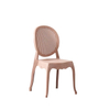 Sillas de diseño de lujo para fiestas y eventos, silla de comedor de plástico apilable para Hotel, silla de boda ligera y de alta calidad