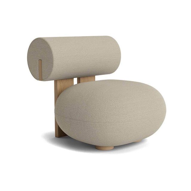 Silla tapizada de estilo moderno de nuevo diseño, silla de comedor decorativa para sala de estar, sofá silla de hipopótamo para ocio en casa y Hotel