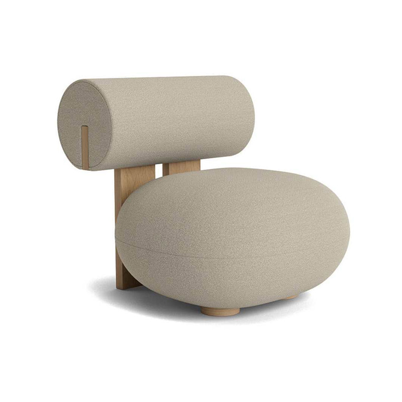Silla tapizada de estilo moderno de nuevo diseño, silla de comedor decorativa para sala de estar, sofá silla de hipopótamo para ocio en casa y Hotel