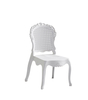 Nuevo diseño, estilo europeo moderno, plástico pp apilable duradero para niños, silla de jardín impermeable para eventos de comedor al aire libre