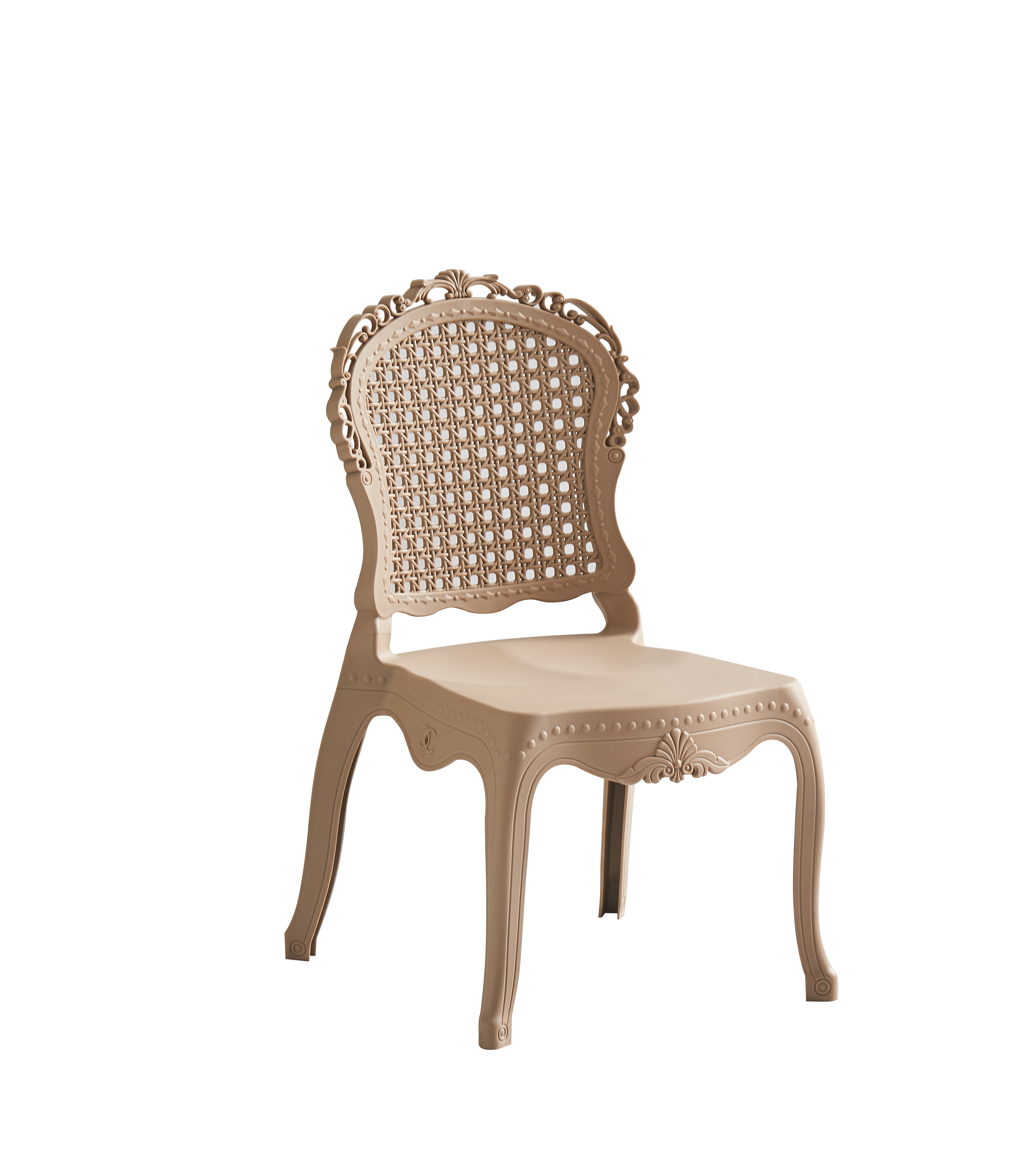 Nuevo diseño, estilo europeo moderno, plástico pp apilable duradero para niños, silla de jardín impermeable para eventos de comedor al aire libre