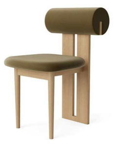 Sencillo restaurante muebles para el hogar respaldo silla tapizada Hotel banquete comedor silla moderna de madera cómoda silla sin brazos 