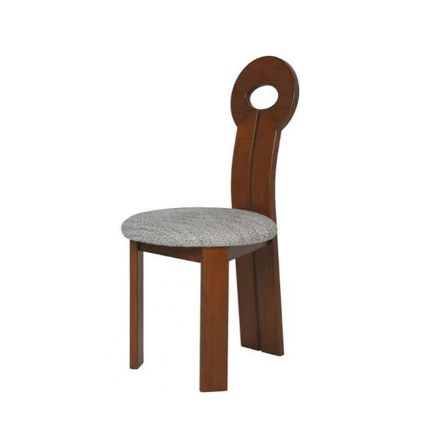 Taburete con patas de madera, muebles para el hogar, silla con respaldo creativo de alta calidad, silla minimalista moderna, taburete redondo de madera