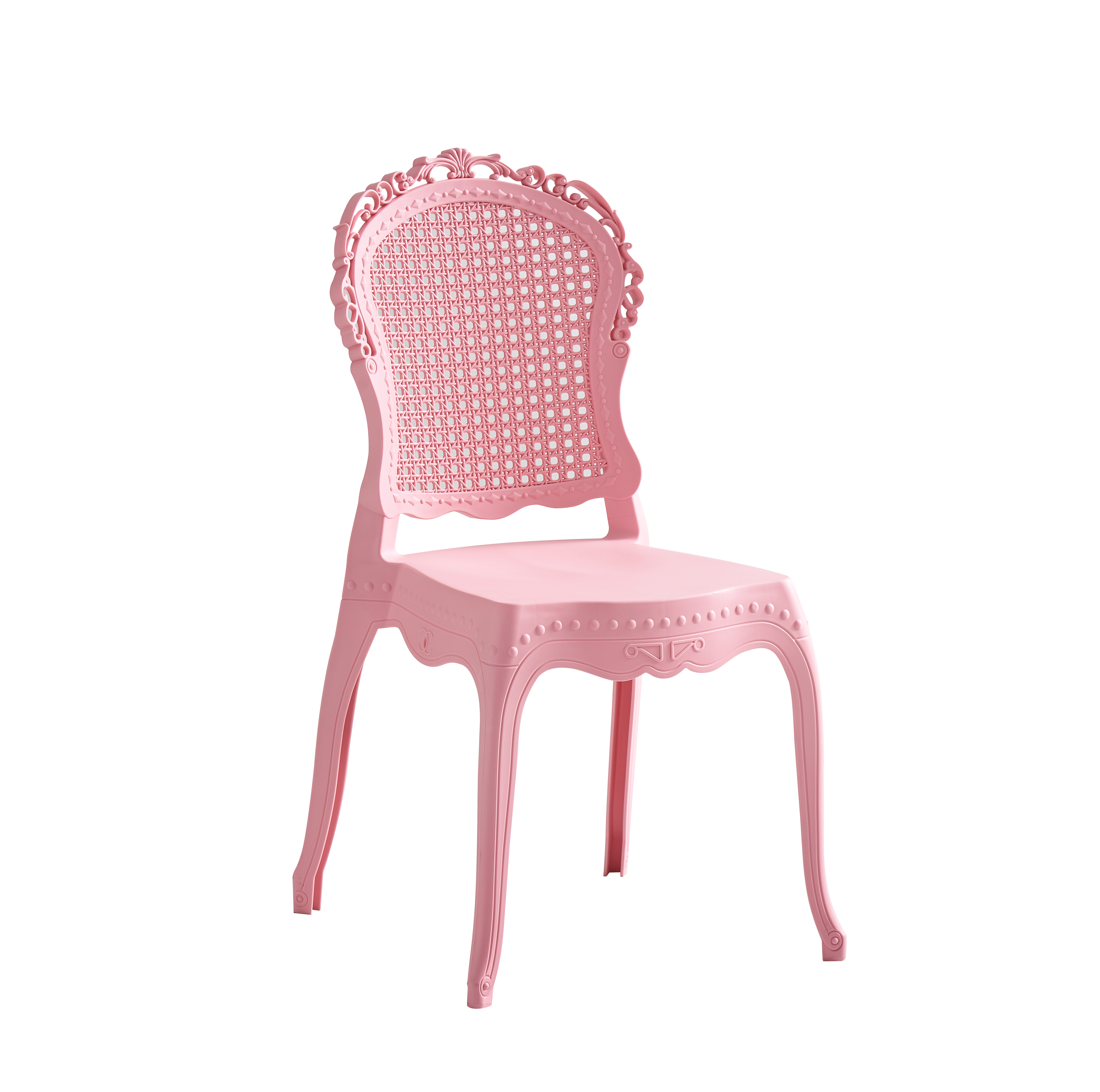 Silla de PP de resina apilable duradera de estilo europeo moderno de nuevo diseño para fiesta, boda, evento, silla de comedor, silla de jardín para eventos de comedor impermeable al aire libre