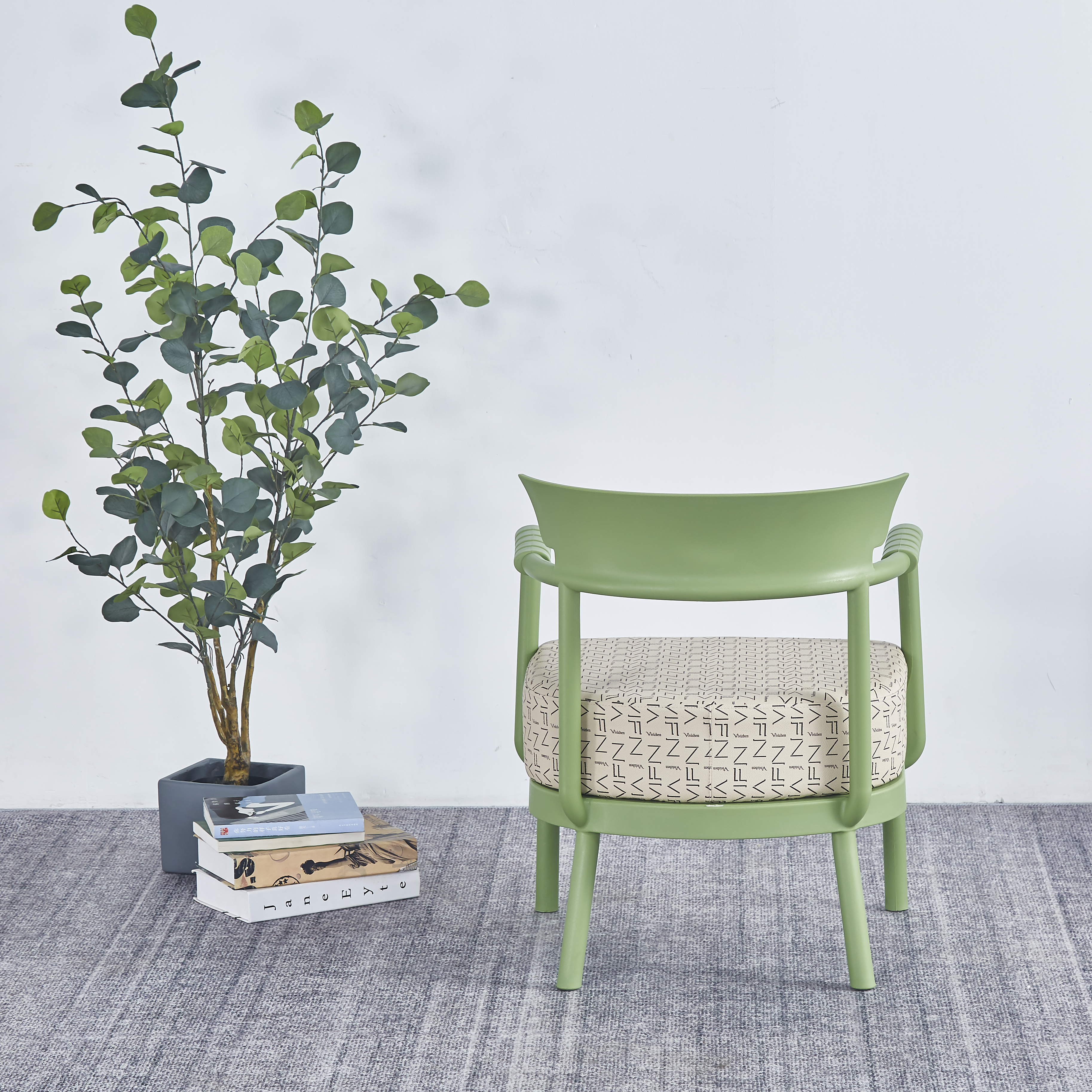 Silla de sofá de plástico