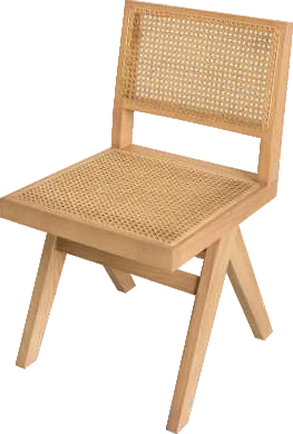 Silla de mimbre de madera para comedor, respaldo Vintage de lujo, silla de ocio, cafetería, tienda, silla de mimbre