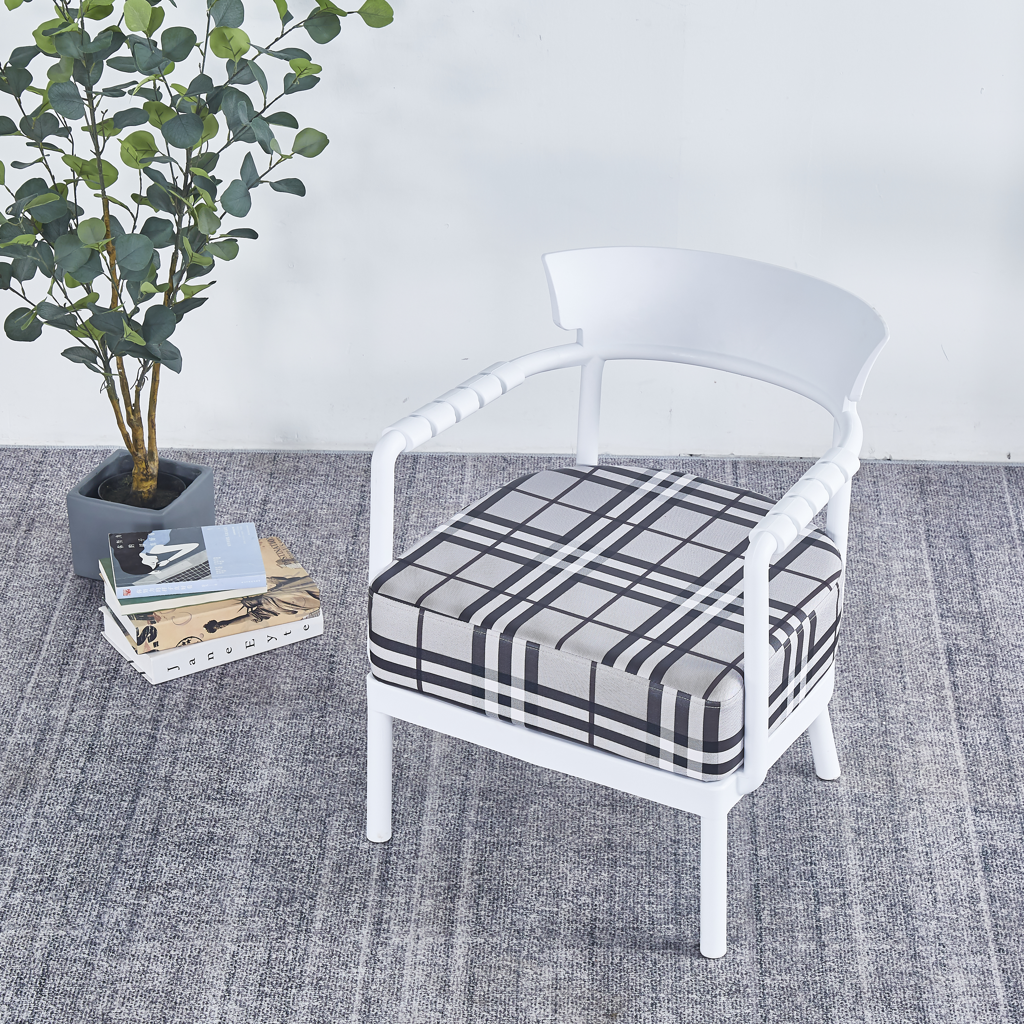 Silla de sofá de plástico