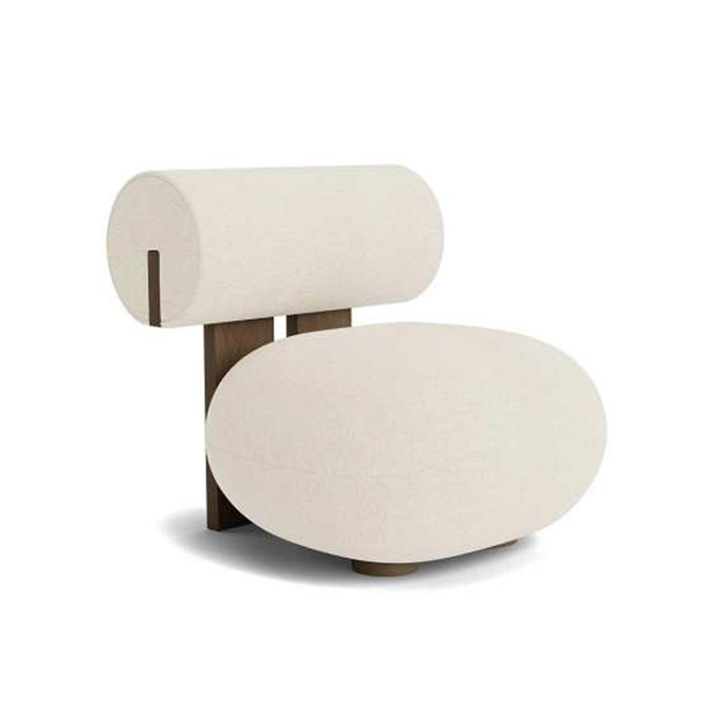 Silla tapizada de estilo moderno de nuevo diseño, silla de comedor decorativa para sala de estar, sofá silla de hipopótamo para ocio en casa y Hotel