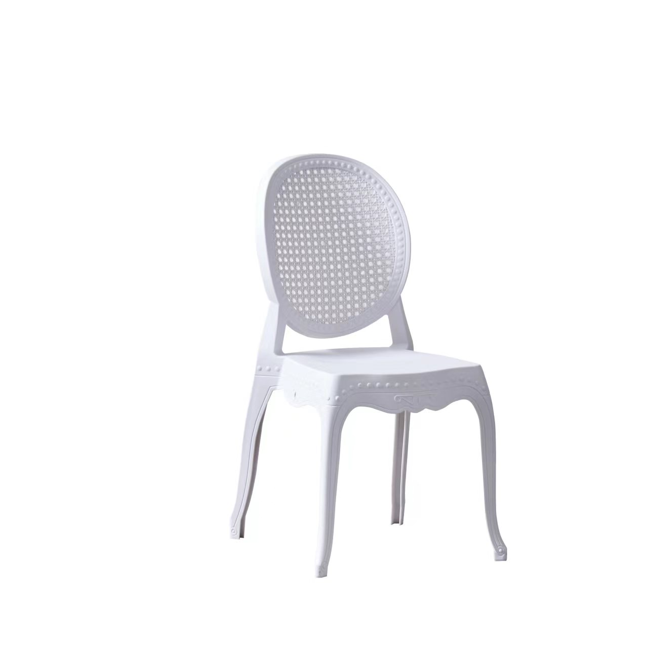 Sillas de diseño de lujo para fiestas y eventos, silla de comedor de plástico apilable para Hotel, silla de boda ligera y de alta calidad