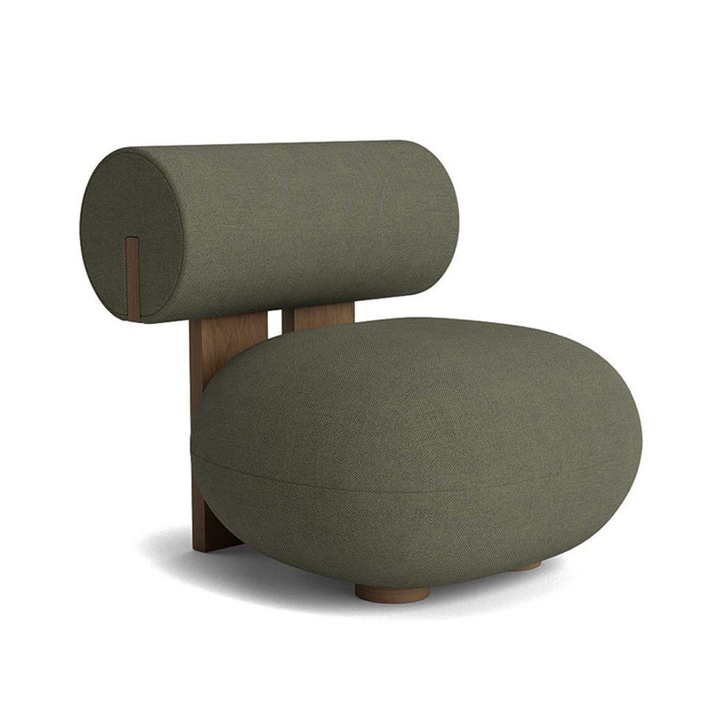 Silla tapizada de estilo moderno de nuevo diseño, silla de comedor decorativa para sala de estar, sofá silla de hipopótamo para ocio en casa y Hotel