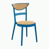 Muebles de jardín de alta calidad, sillas apilables de plástico PP para jardín, Hotel, banquete, evento, silla de comedor de ratán 