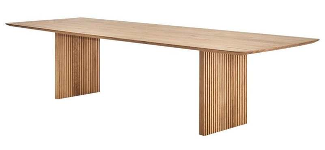 Mesa de comedor de madera especial moderna, mesa de comedor moderna contemporánea Natural de madera, diseño Popular, mesa de comedor rectangular